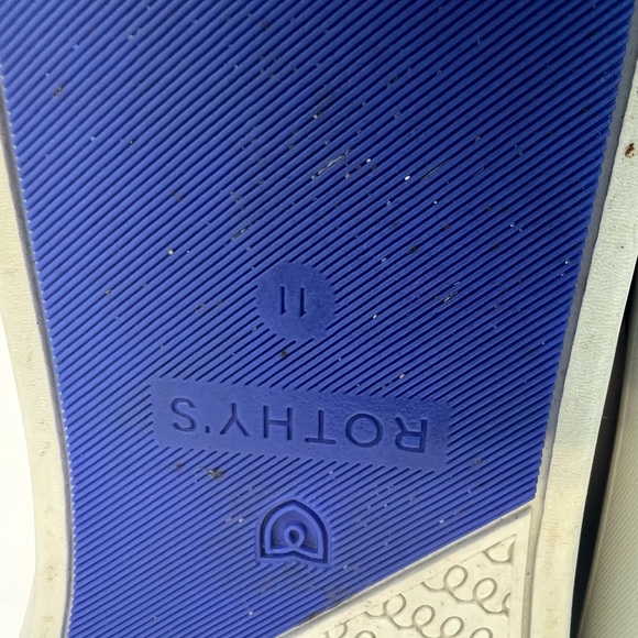Rothy's The Sneaker Women's Size 11 Navy Blue Textile Slip On Shoes - Picture 4 of 7